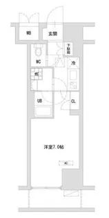 TLRレジデンス町田【10階】の間取り