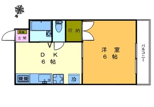 パルフェ・ド・ステージ【3階】の間取り
