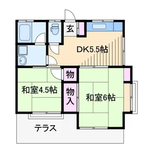 和光荘【1階】の間取り