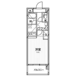 アーデン千里中央【6階】の間取り