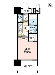 サヴォイ ル・プルミエ パリエ【9階】の間取り