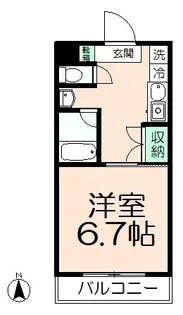 C’s 13 SAITOU【1階】の間取り