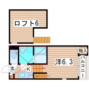 アイ宮町【2階】の間取り
