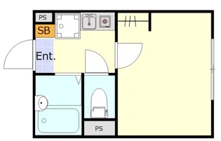 東京都葛飾区西新小岩4【アパート】の間取り