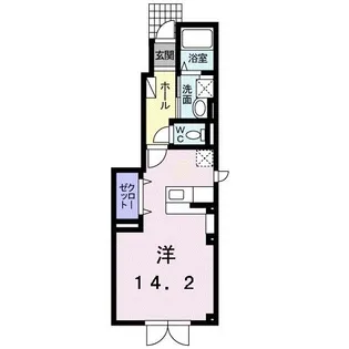 ベリエ【1階】の間取り