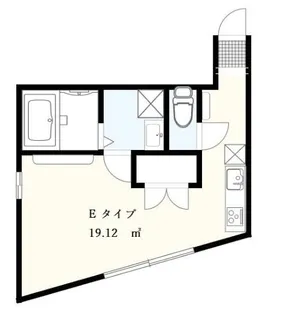 プラティーク代沢【4階】の間取り