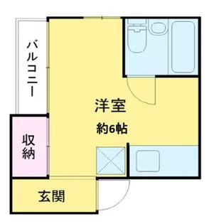 プリモクラッセ高津【1階】の間取り