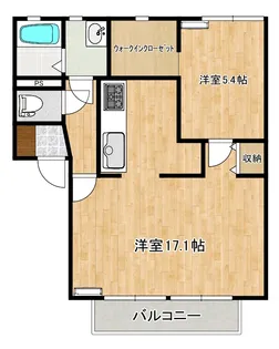 プレステージ【1階】の間取り