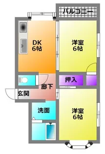 ヒルストーン【1階】の間取り