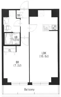 東京都杉並区高円寺南5【マンション】の間取り