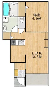 AFC RESIDENCE 豊川伊奈【1階】の間取り