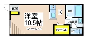 ステップ柴崎【2階】の間取り