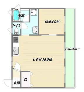 大阪府大阪市淀川区木川西1【マンション】の間取り