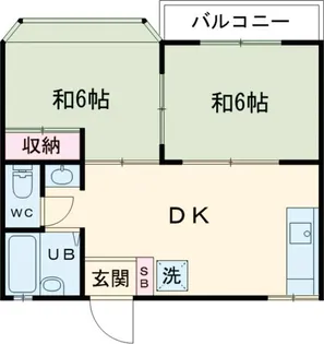 ポートハウスB【1階】の間取り