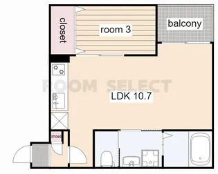 Warren harutaI【3階】の間取り