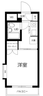 ハイタウン南馬込【1階】の間取り