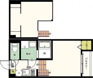 L’espace Chouette【2階】の間取り