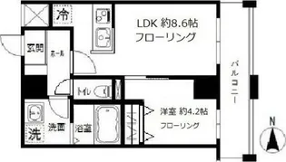 東京都豊島区東池袋1【マンション】の間取り