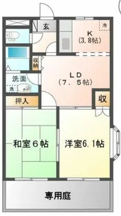 アメニティ・パレス【2階】の間取り