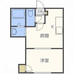北海道札幌市中央区南五条西11【マンション】の間取り