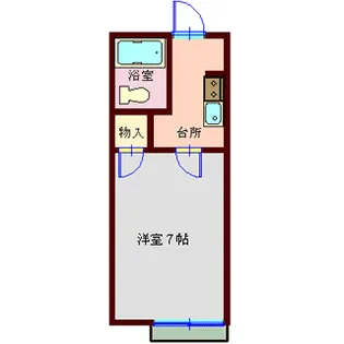 ラ・ヴィレット【2階】の間取り