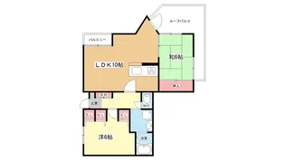大阪府豊中市上野西1【マンション】の間取り
