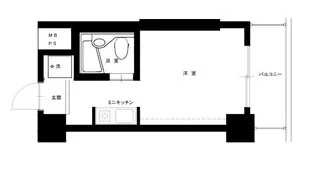 パーク・ノヴァ鶴見【3階】の間取り