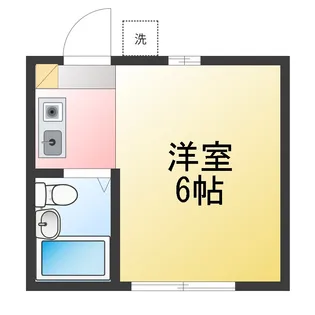 ビュルゲル久保【1階】の間取り