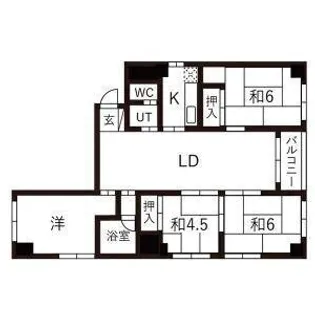 チサンマンション広小路【10階】の間取り