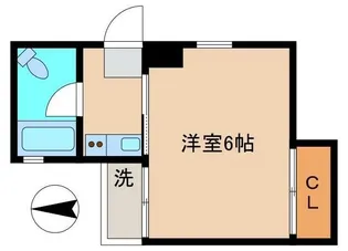 Hx Nakano【6階】の間取り