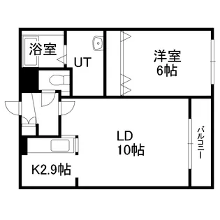 パーチェ参番館【1階】の間取り