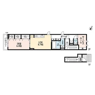 lilfe【2階】の間取り