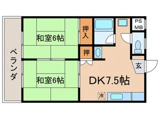 エクセル河村【3階】の間取り