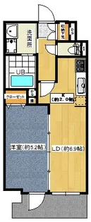 EXCLUSIVE【3階】の間取り