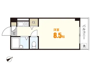 コンフォルトK【2階】の間取り