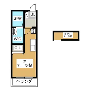 戸塚タウンハウス齋藤A棟【2階】の間取り