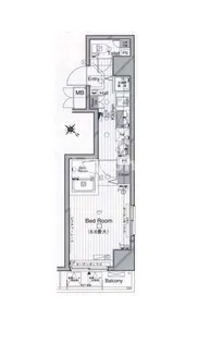 ガラ・シティ東日本橋【11階】の間取り