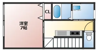 ドットコム大宮【2階】の間取り