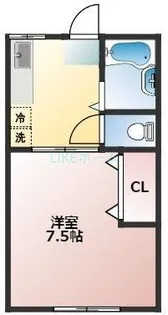 メゾンソフィ【2階】の間取り