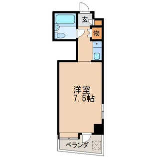 リアライズ錦【1階】の間取り