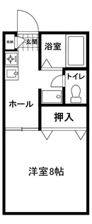 ヴェルドミールD【2階】の間取り