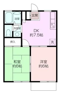 サンハイム【2階】の間取り