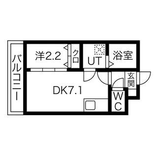 リプラス宮町【4階】の間取り