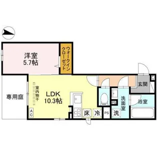 ドエル25【2階】の間取り