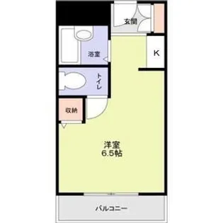 アミケンハイツ【6階】の間取り