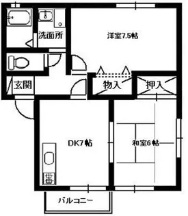 セジュールとまと【2階】の間取り