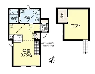 Leben’s Garden I【1階】の間取り