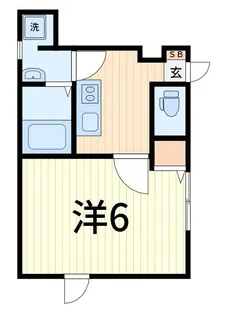 ウィング ジムコC棟【1階】の間取り