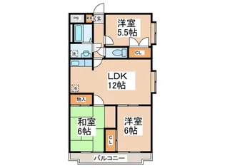 ラフィーネ湘南壱番館【3階】の間取り