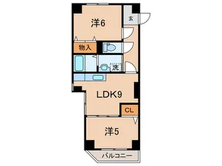 グレイスコート・幸2【4階】の間取り